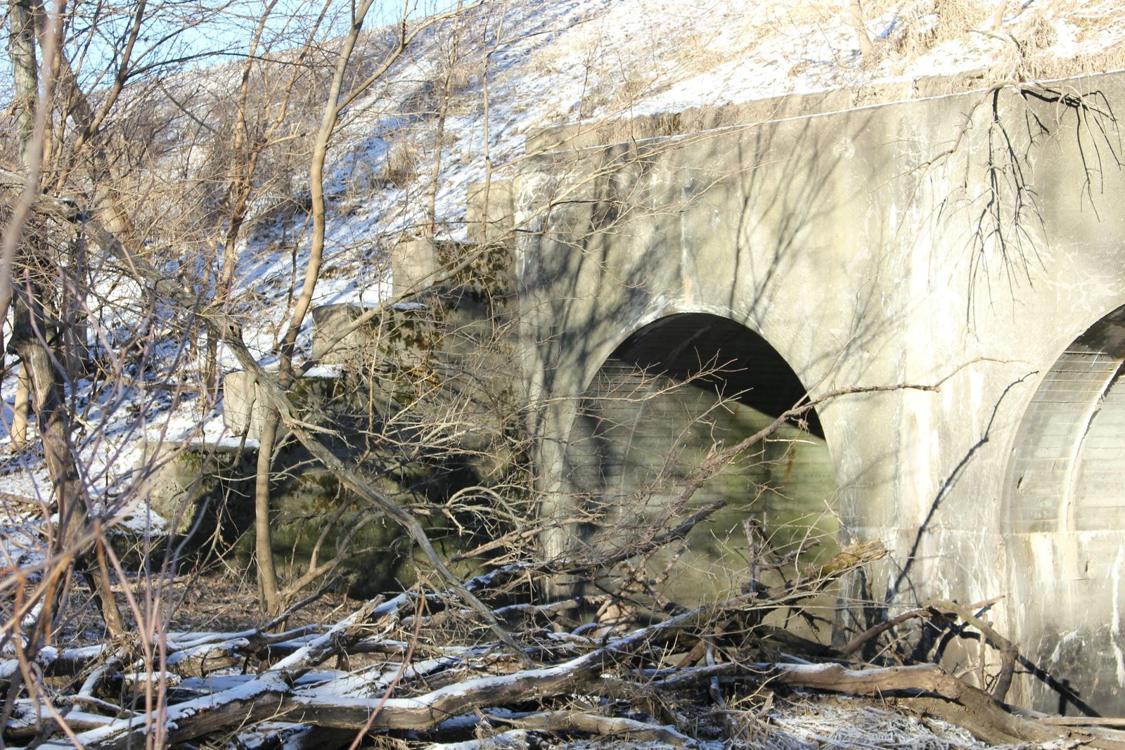 West abutment